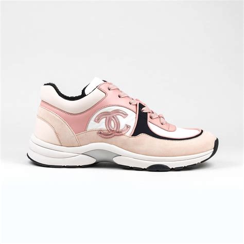 chanel sneakers 2018 pink|Chanel sneakers pink inside.